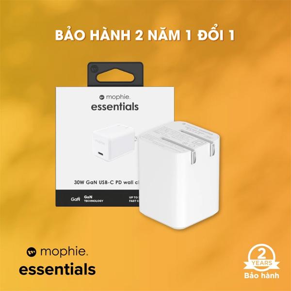 Củ Sạc Nhanh Mophie Essentials 35W 1C GaN Chính Hãng