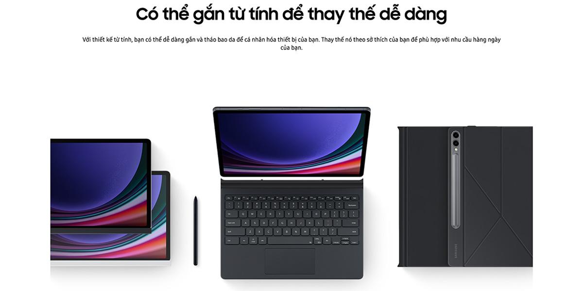 Bao Da Thông Minh Samsung Galaxy Tab S9 | S9 FE | S10 | S10 FE | S10 Lite Chính Hãng