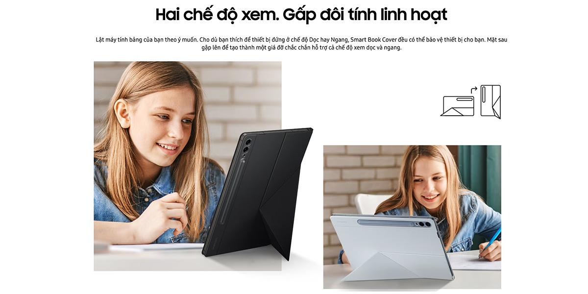 Bao Da Thông Minh Samsung Galaxy Tab S9 | S9 FE | S10 | S10 FE | S10 Lite Chính Hãng