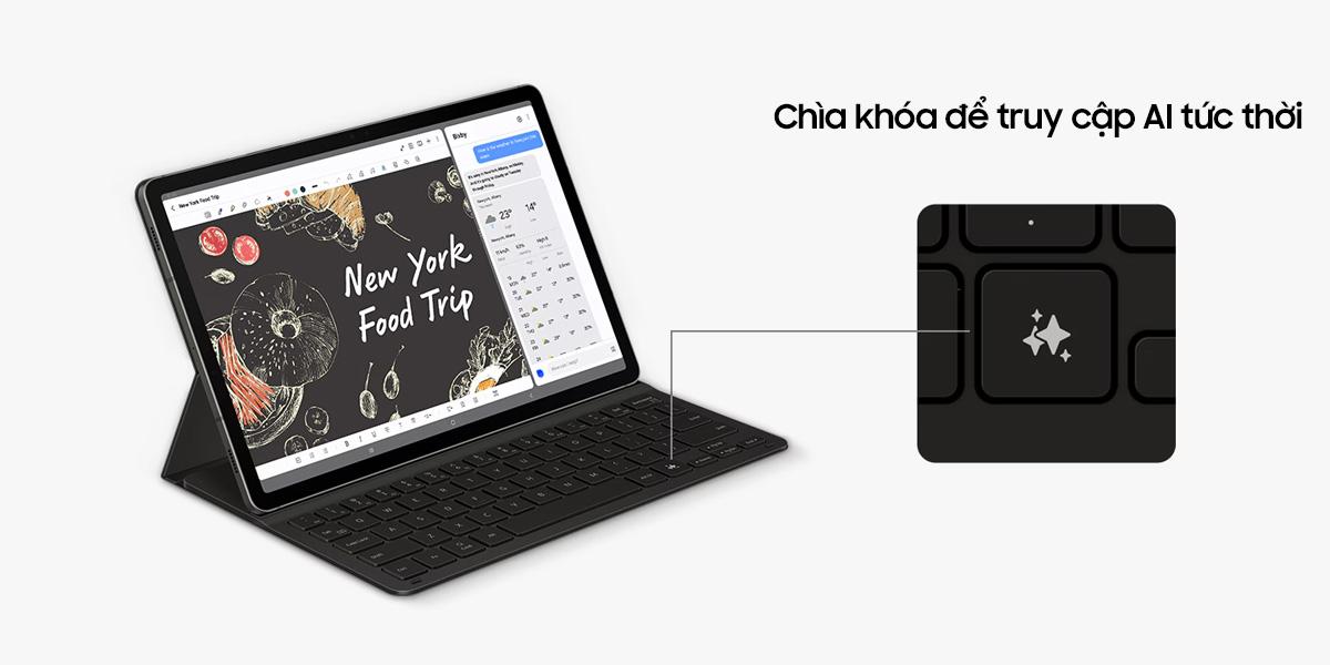 Bao Da Kèm Bàn Phím Samsung Galaxy Tab S9 | S9 FE | S10 | S10 FE | S10 Lite Chính Hãng