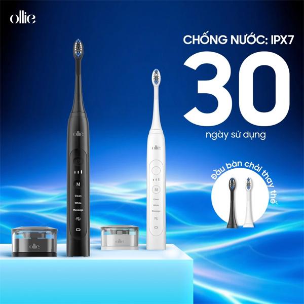 Bàn Chải Đánh Răng Điện OLLIE OLB-MLM-SG-01 Chính Hãng