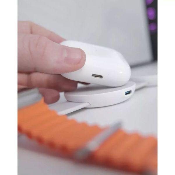 Đế sạc Anker không dây Maggo 3 trong 1 gập B25M8 Chính Hãng 