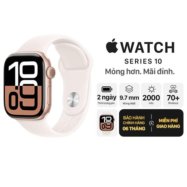 Apple Watch Series 10 46mm GPS Viền Nhôm Cũ 99%