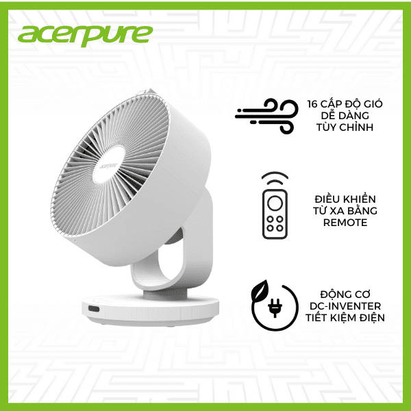 Quạt đối lưu không khí Acerpure Cozy F3 Chính Hãng