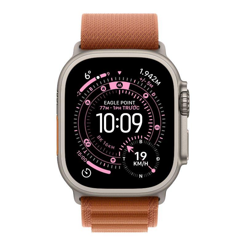 Apple Watch Ultra 3 49mm GPS + Cellular Viền Titanium Tự Nhiên - Dây Alpine Chính Hãng Apple Việt Nam