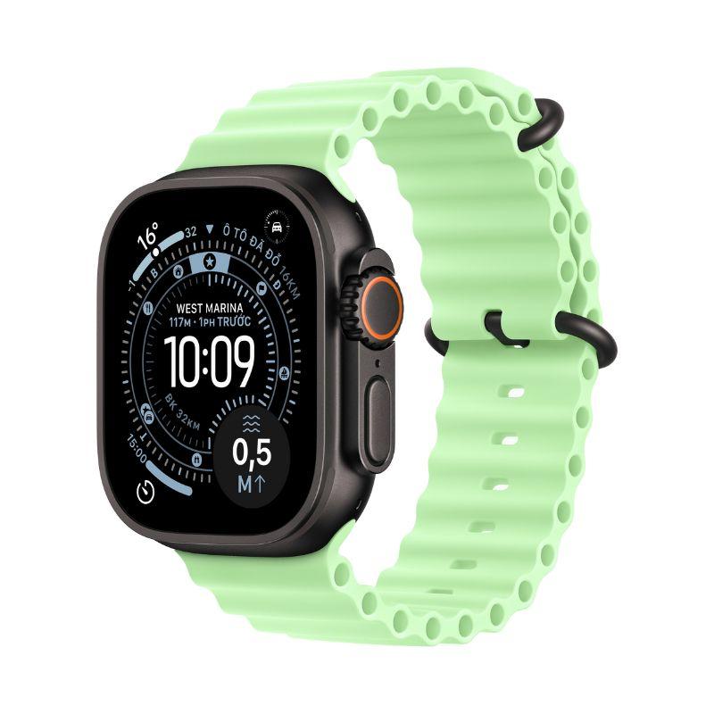 Apple Watch Ultra 3 49mm GPS + Cellular Viền Titanium Đen - Dây Ocean Chính Hãng Apple Việt Nam
