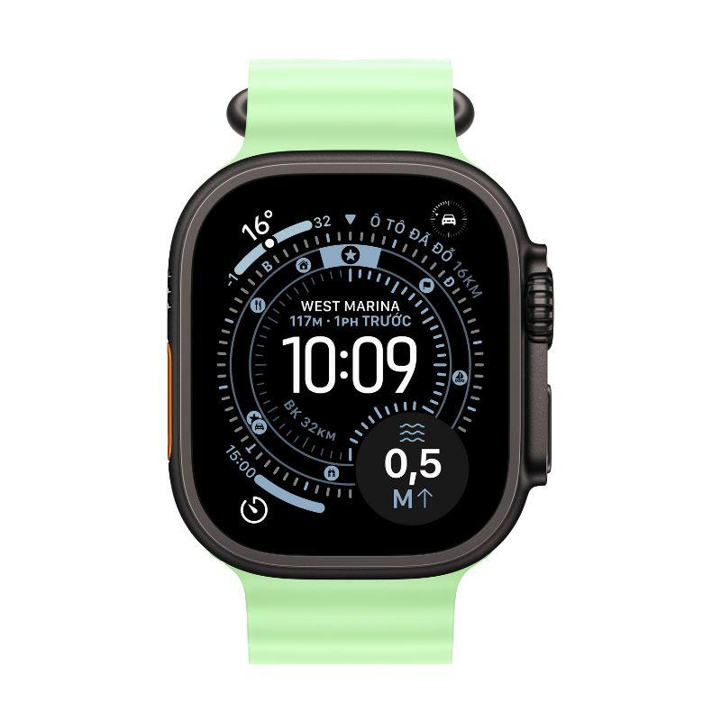 Apple Watch Ultra 3 49mm GPS + Cellular Viền Titanium Đen - Dây Ocean Chính Hãng Apple Việt Nam