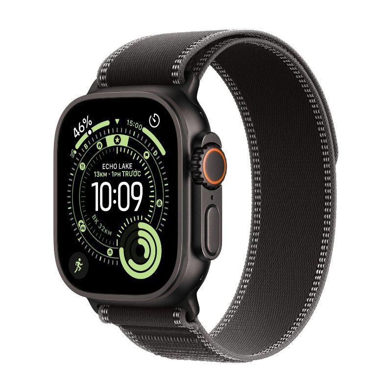 Apple Watch Ultra 3 49mm GPS + Cellular Viền Titanium Đen - Dây Trail Chính Hãng Apple Việt Nam