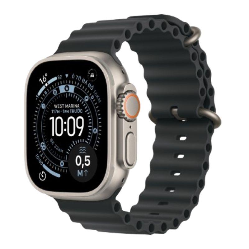 Apple Watch Ultra 3 49mm GPS + Cellular Viền Titanium Tự Nhiên - Dây Ocean Chính Hãng Apple Việt Nam