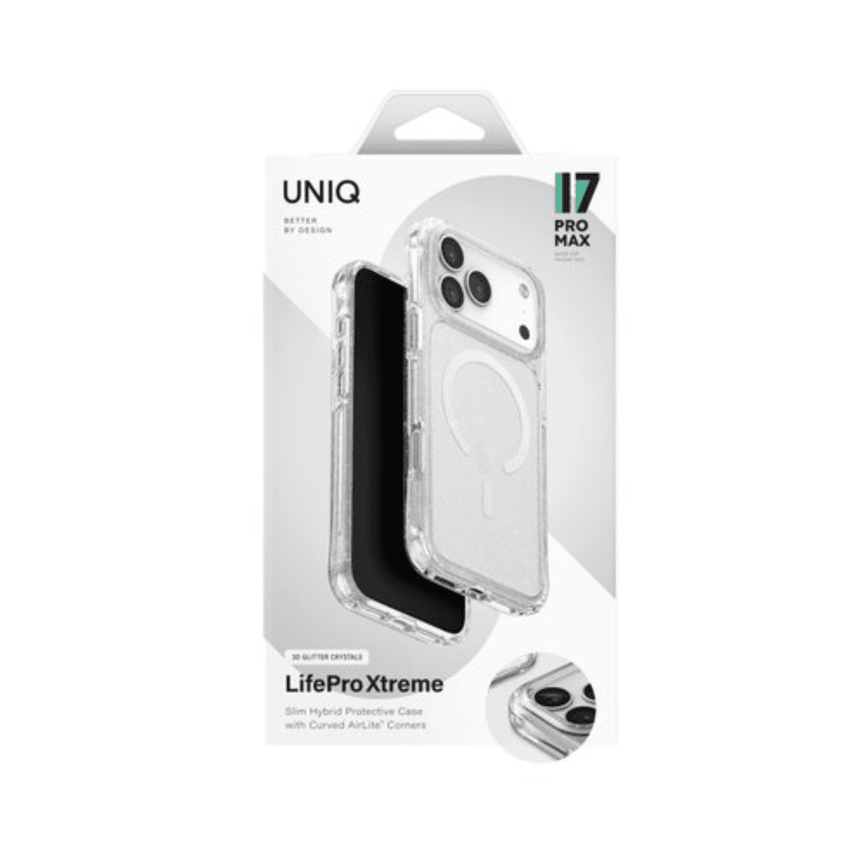 Ốp Lưng UNIQ Hybrid Magclick Charging Lifepro Xtreme Cho iPhone 17 Promax