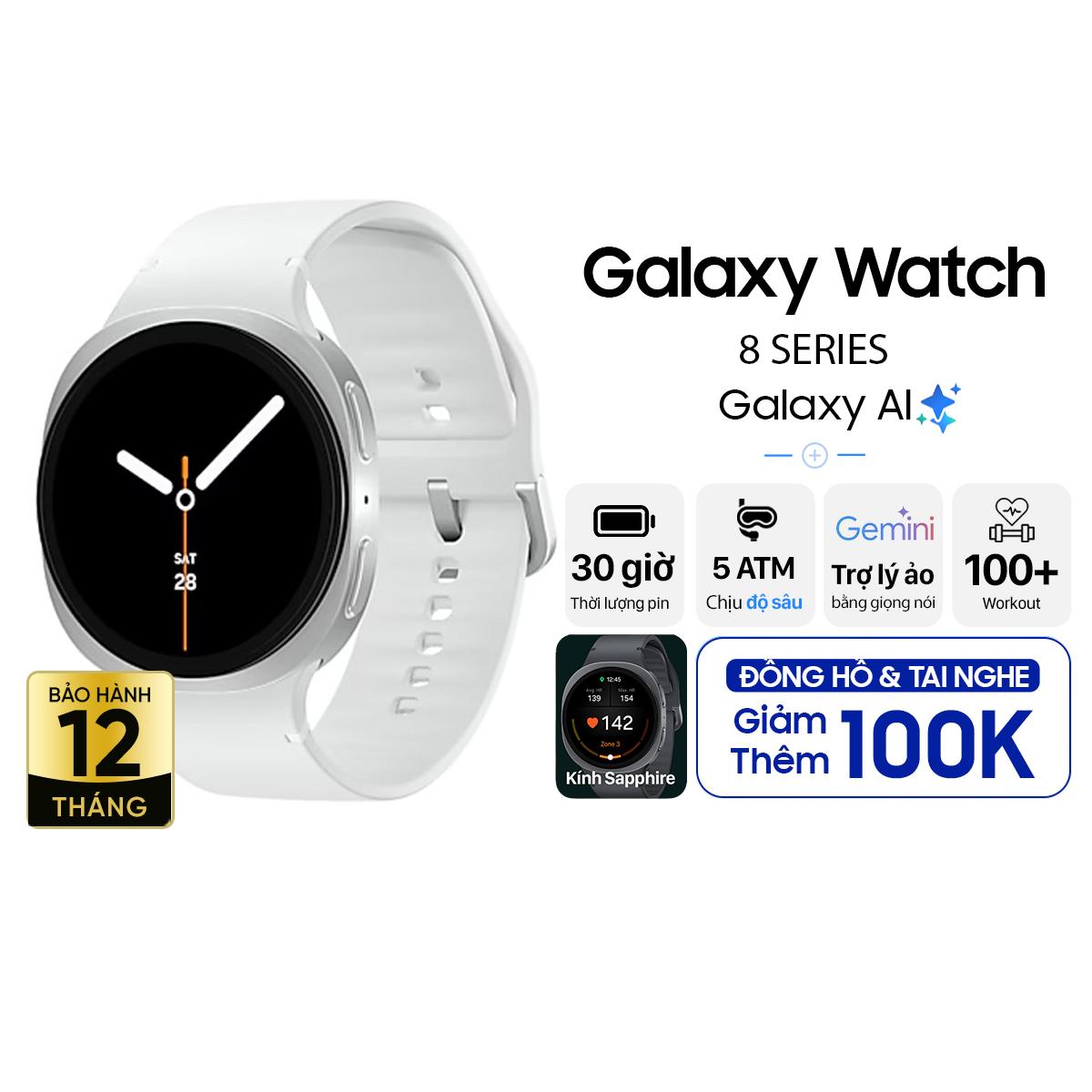 Samsung Galaxy Watch 8 LTE 40mm Chính Hãng - BHĐT