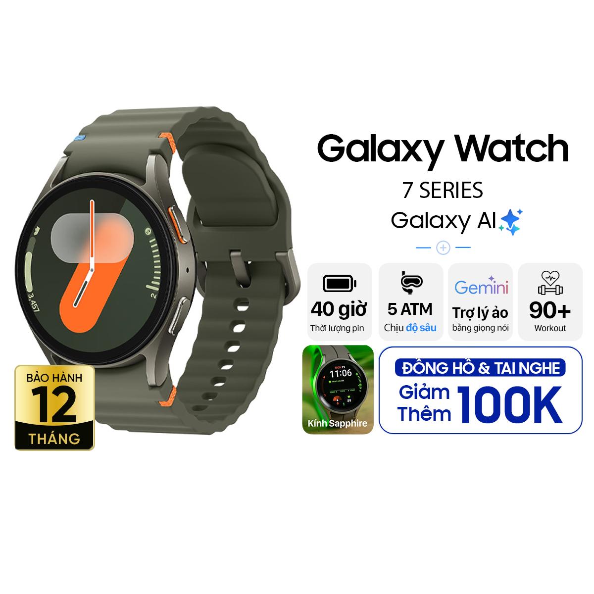 Samsung Galaxy Watch 7 BT 40mm Chính Hãng