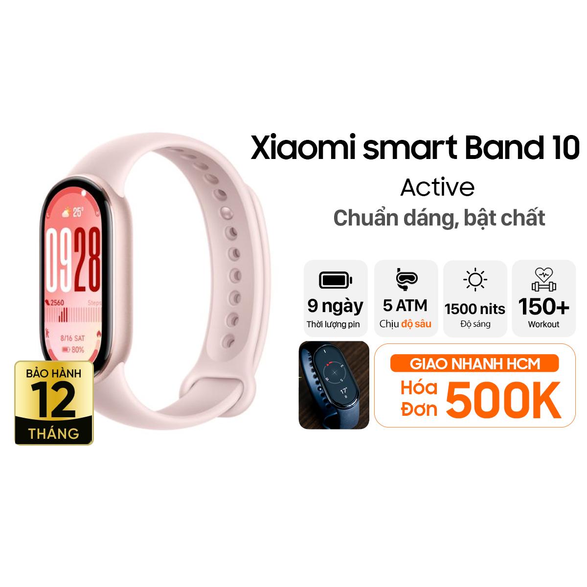 Vòng đeo tay thông minh Xiaomi Smart Band 10 Chính Hãng