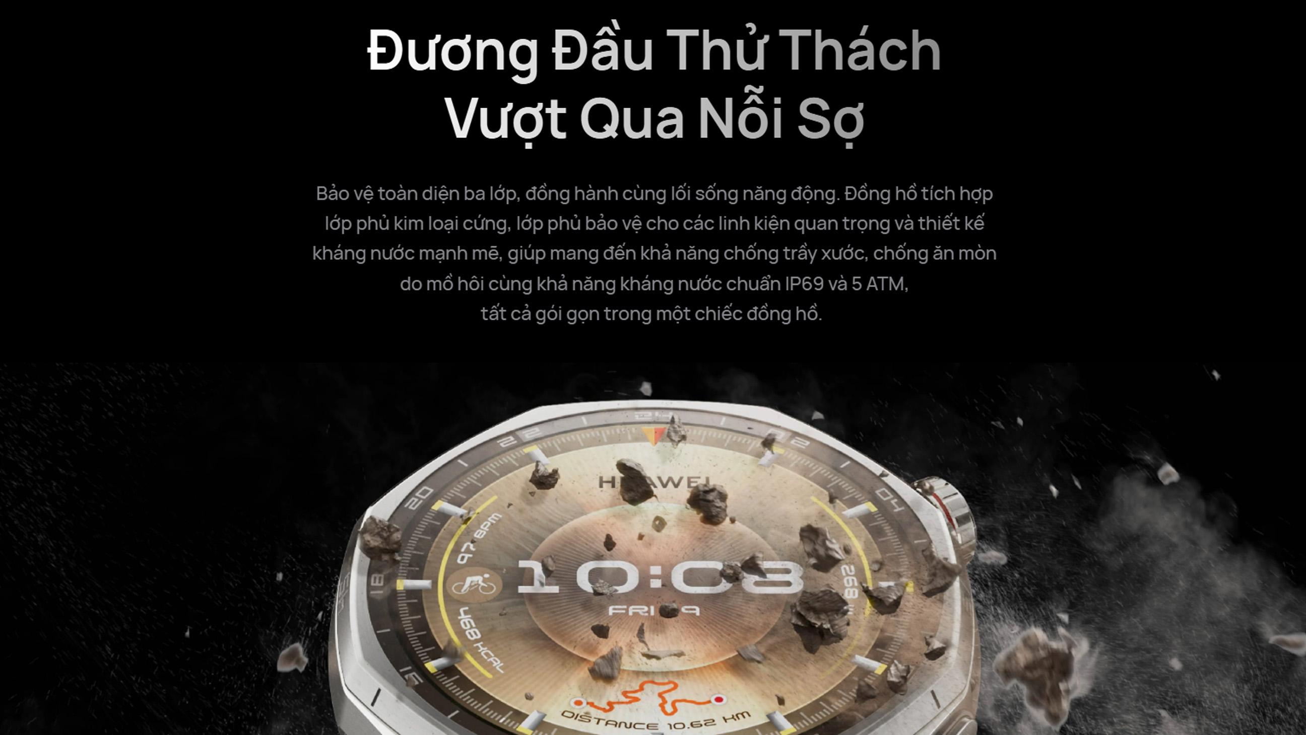 Đồng hồ thông minh Huawei Watch GT6 Pro 46mm - Dây Cao Su