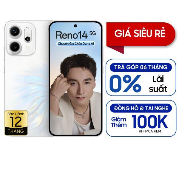 Oppo Reno14 5G 12GB/256GB Chính Hãng