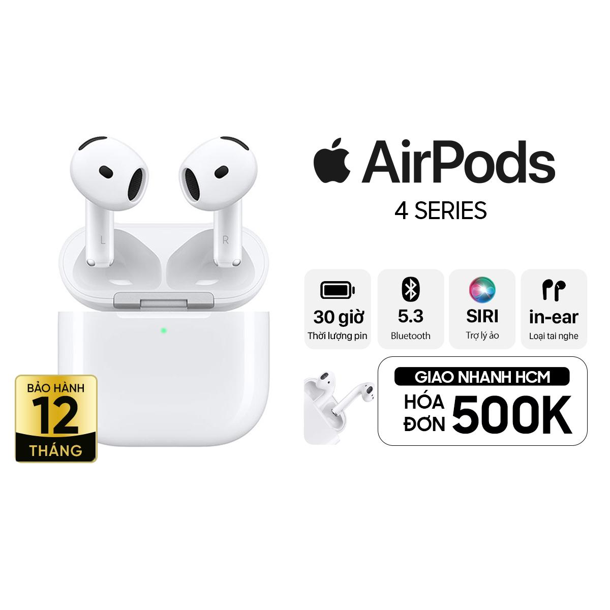 Tai nghe Apple AirPods 4 - Chính Hãng VN