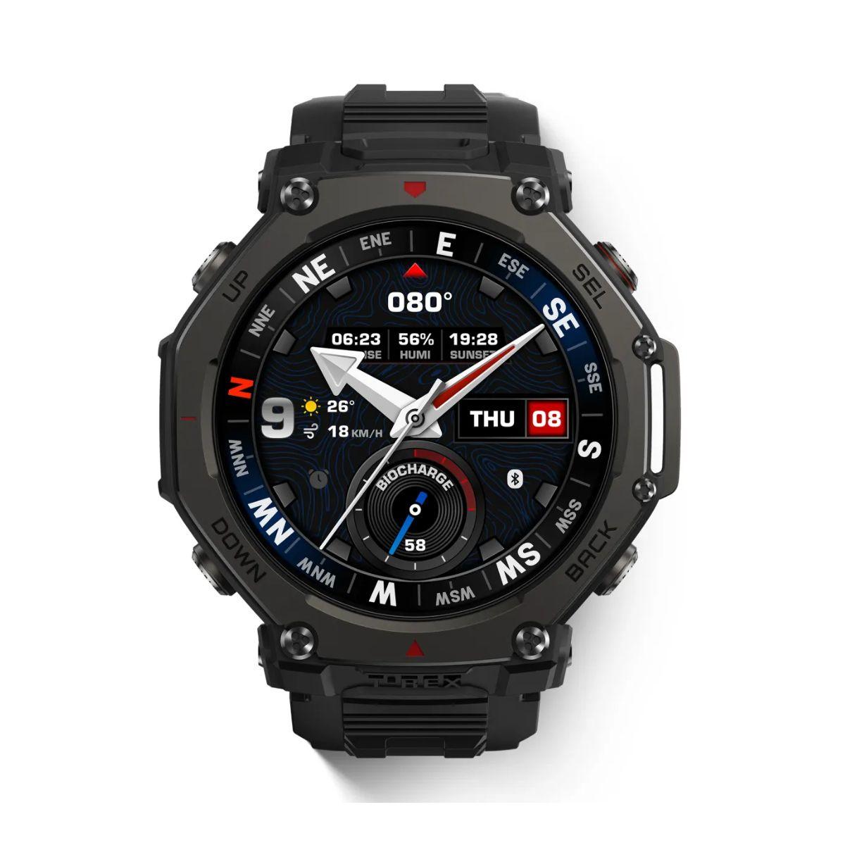 Đồng Hồ Thông Minh Amazfit T-Rex 3 Pro 48mm Dây Silicone Chính Hãng 