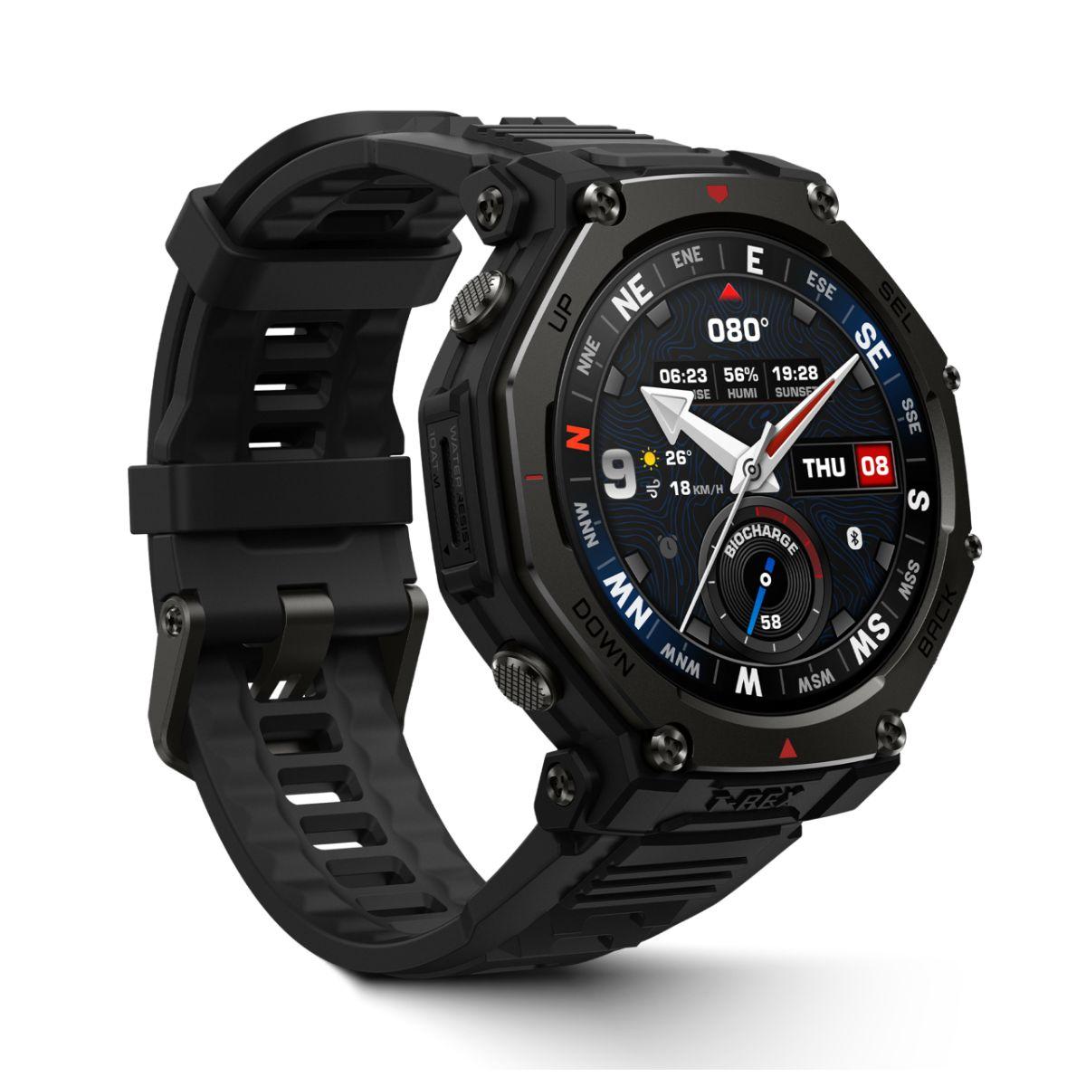 Đồng Hồ Thông Minh Amazfit T-Rex 3 Pro 48mm Dây Silicone Chính Hãng 
