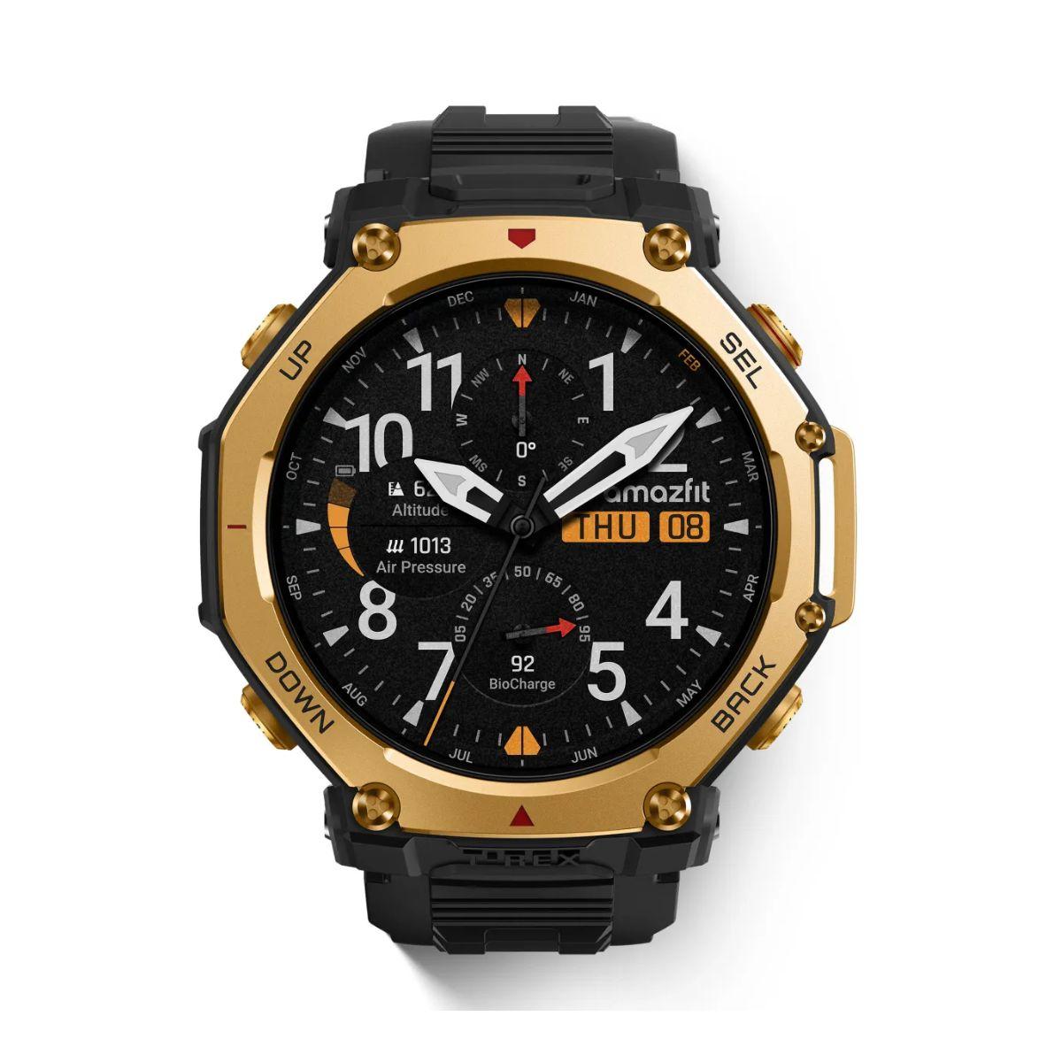 Đồng Hồ Thông Minh Amazfit T-Rex 3 Pro 48mm Dây Silicone Chính Hãng 