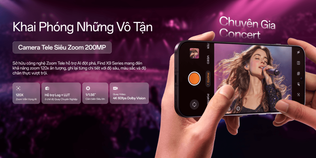 Oppo Find X9 5G 16GB/512GB  Chính Hãng