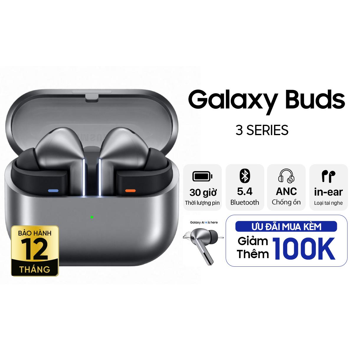 Tai nghe không dây Samsung Galaxy Buds 3 Pro Chính Hãng