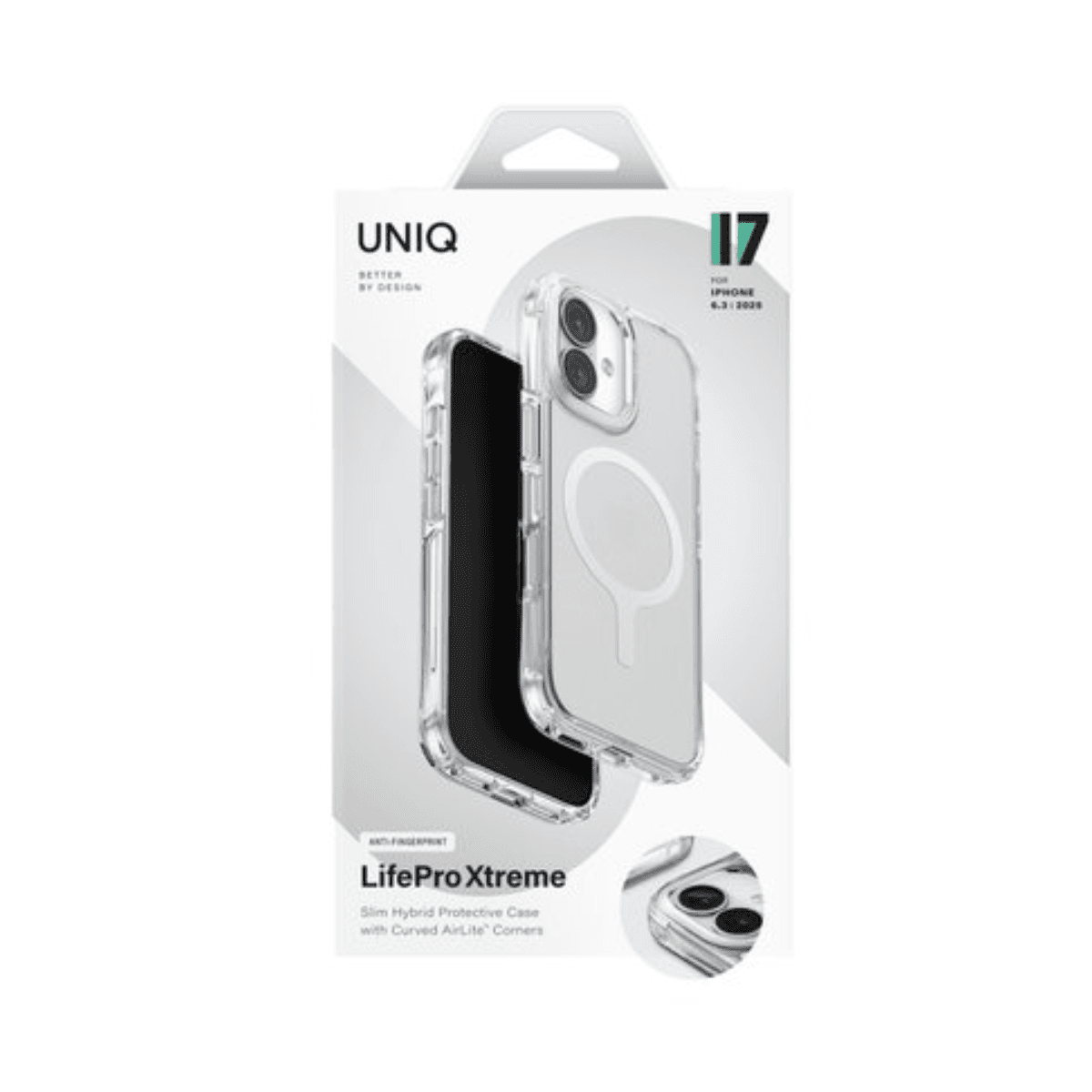 Ốp lưng UNIQ Hybrid Magclick Charging Liftpro Xtreme cho iPhone 17 