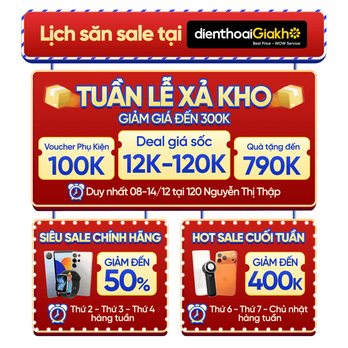 LỊCH SĂN SALE