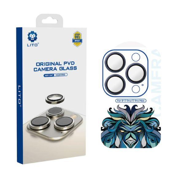 Miếng Dán Bảo Vệ Camera LITO Viền Kim Loại Màu Cao Cấp Cho iPhone 17 Pro|17 Pro Max