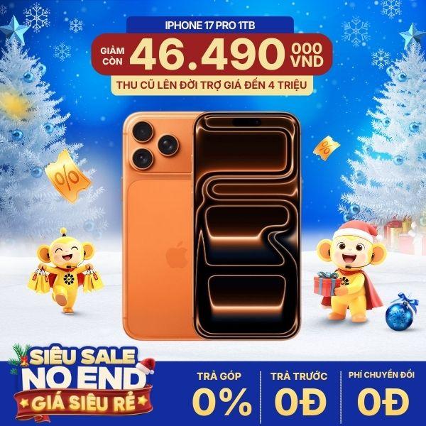 iPhone 17 Pro 1TB | Chính Hãng Apple Việt Nam