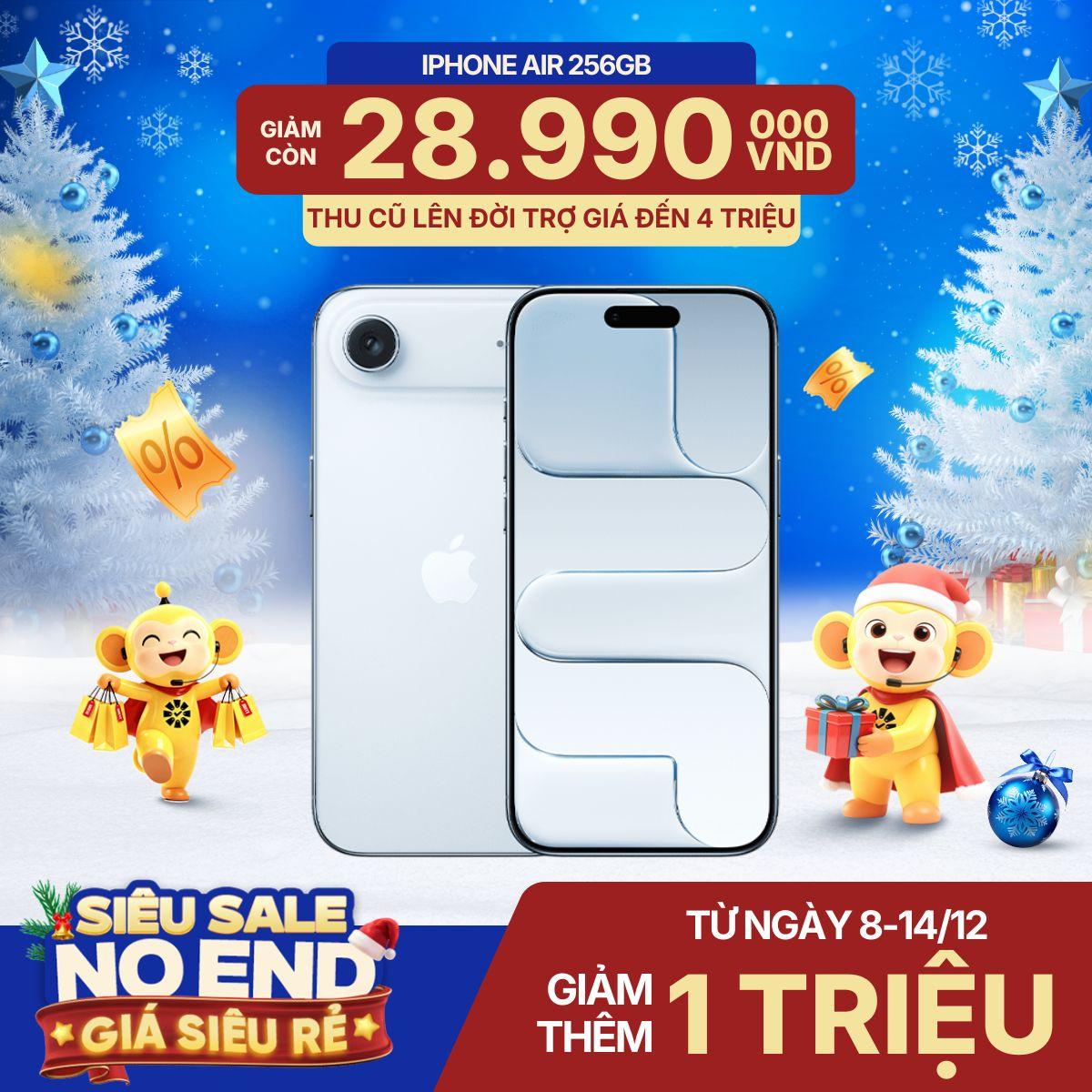 iPhone Air 256GB | Chính Hãng Apple Việt Nam