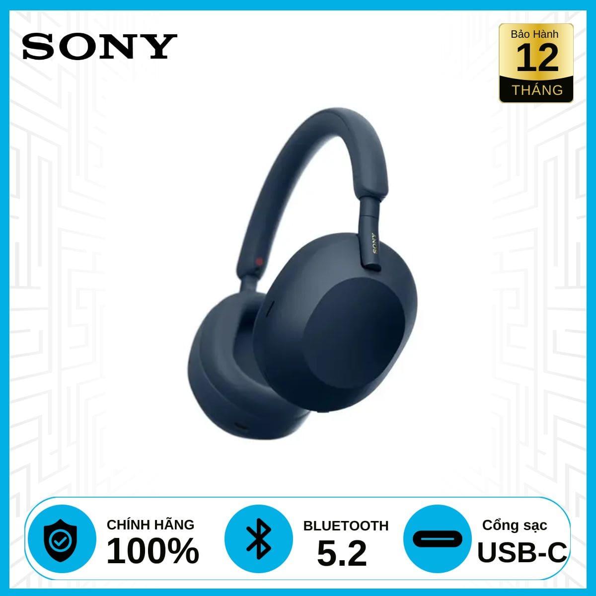 Tai Nghe Sony Không Dây Chống Ồn WH-1000XM5 Chính Hãng