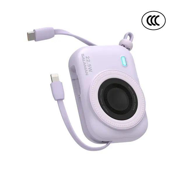Pin Sạc Dự Phòng Salaman Lensmate 10000mAh 22.5W Chính Hãng