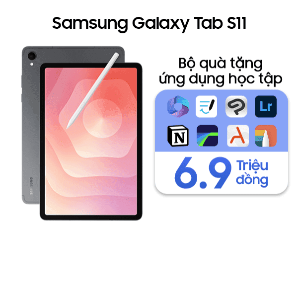 Samsung Galaxy Tab S11 5G 12GB/128GB Chính Hãng