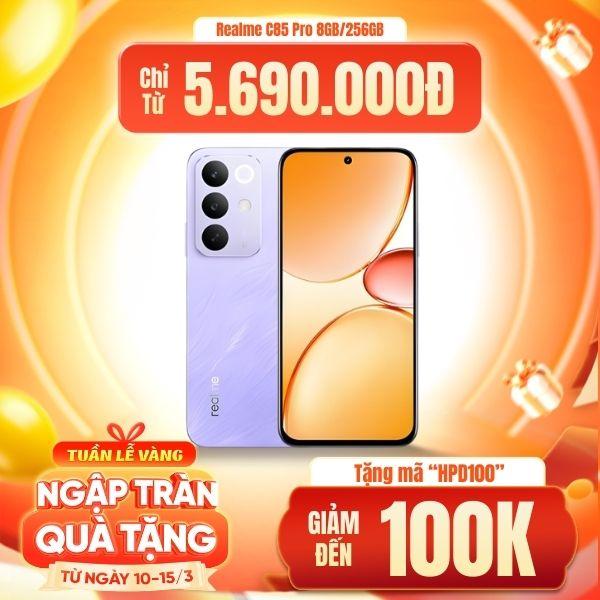 Realme C85 Pro 8GB/256GB Chính Hãng