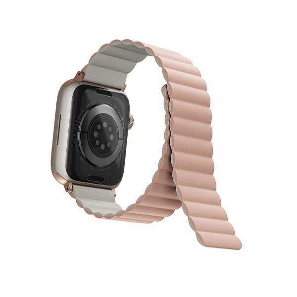 Dây Đeo UNIQ Revix Reversible Magnetic Silicone Strap (42/44/45mm) Chính Hãng