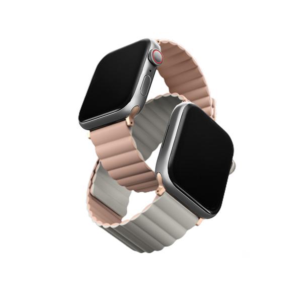 Dây Đeo UNIQ Revix Reversible Magnetic Silicone Strap (42/44/45mm) Chính Hãng