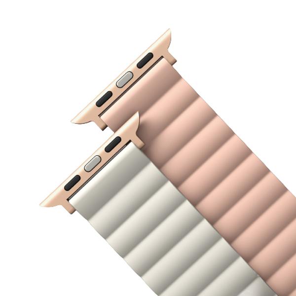 Dây Đeo UNIQ Revix Reversible Magnetic Silicone Strap (42/44/45mm) Chính Hãng