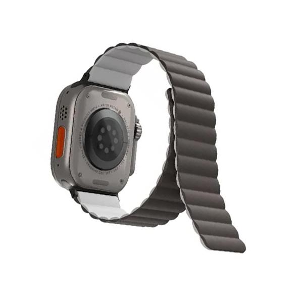 Dây Đeo UNIQ Revix Reversible Magnetic Silicone Strap (42/44/45mm) Chính Hãng