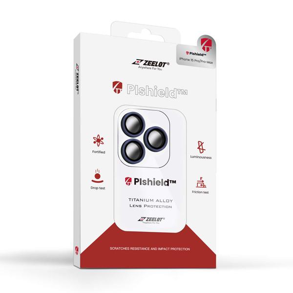 Miếng Dán Camera Sau Cho iPhone 15 Pro | 15 Pro Max Pishield Zeelot Chính Hãng