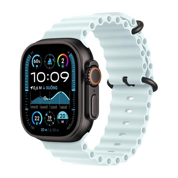 Apple Watch Ultra 2 49mm GPS + Cellular Viền Titanium Đen Chính Hãng VN/A