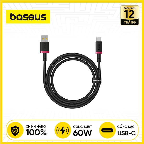 Cáp Sạc Nhanh BASEUS 60W Dura Series USB to Type-C 1m