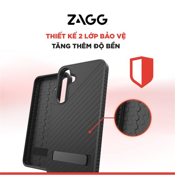 Ốp Lưng ZAGG Denali Kickstand Samsung S25 Ultra Chính Hãng