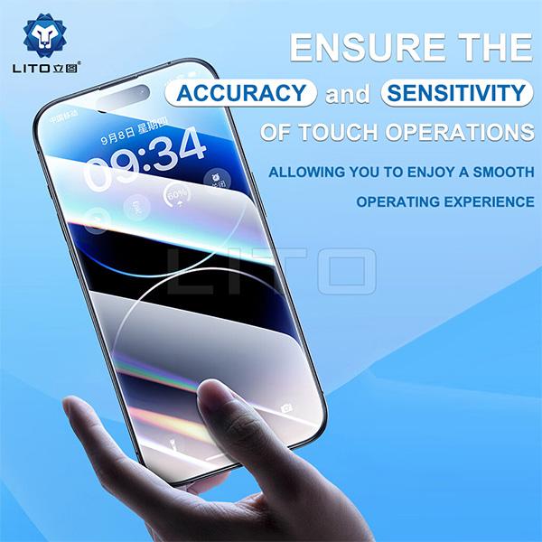 Cường Lực iPhone 6 Plus | 7 Plus | 8 Plus LITO HD Pro Full Cover Trong Suốt LT-D20