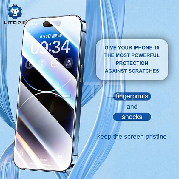 Cường Lực iPhone 6 Plus | 7 Plus | 8 Plus LITO HD Pro Full Cover Trong Suốt LT-D20