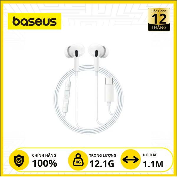 Tai Nghe Có Dây BASEUS Encok C18 Type-C Chính Hãng