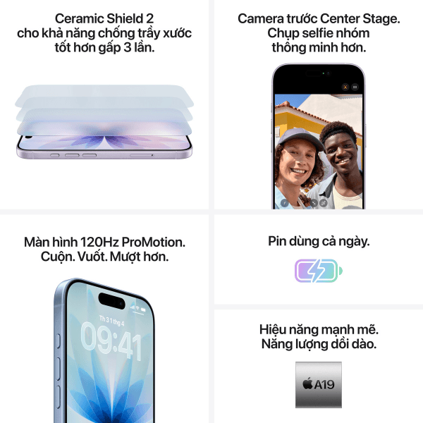 iPhone 17 256GB | Chính Hãng Apple Việt Nam