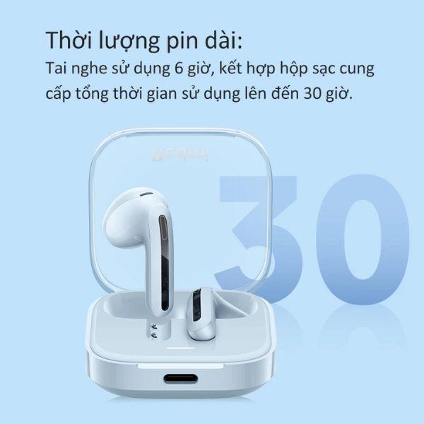Tai Nghe Bluetooth True Wireless Xiaomi Redmi Buds 6 Active Likenew Fullbox