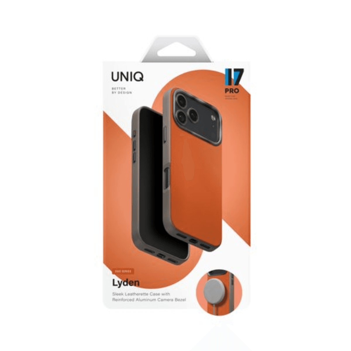 Ốp Lưng UNIQ Hybrid Magclick Charging Lyden Cho iPhone 17 Pro