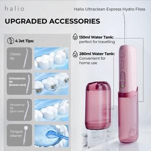 Máy tăm nước Halio Ultraclean Express Hydro Floss Chính Hãng