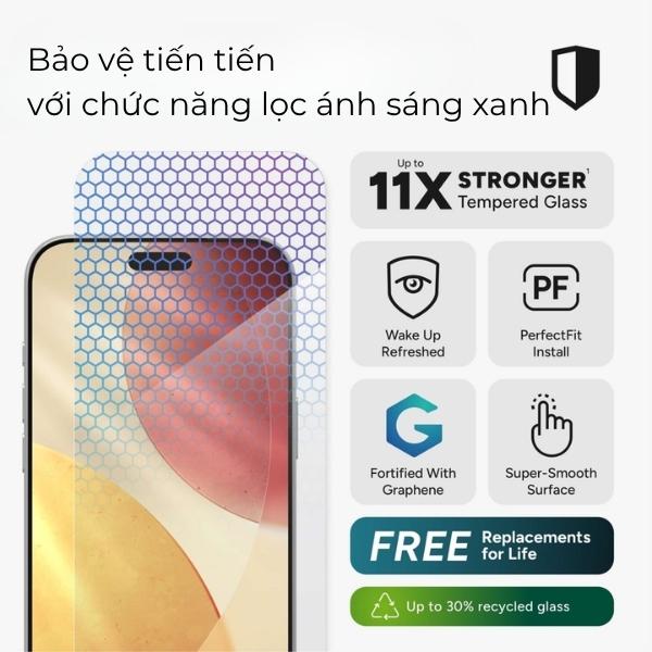 Cường Lực ZAGG InvisibleShield XTR5 Cho iPhone 17 Series